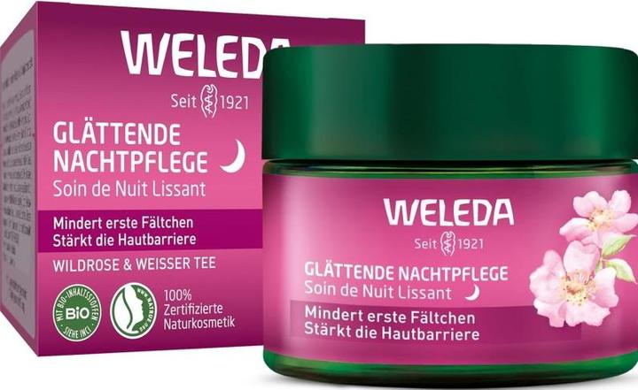 Immagine prodotto Weleda Glättend Nachtpflege (40 ml, Crema notte, Fino a SPF 10)