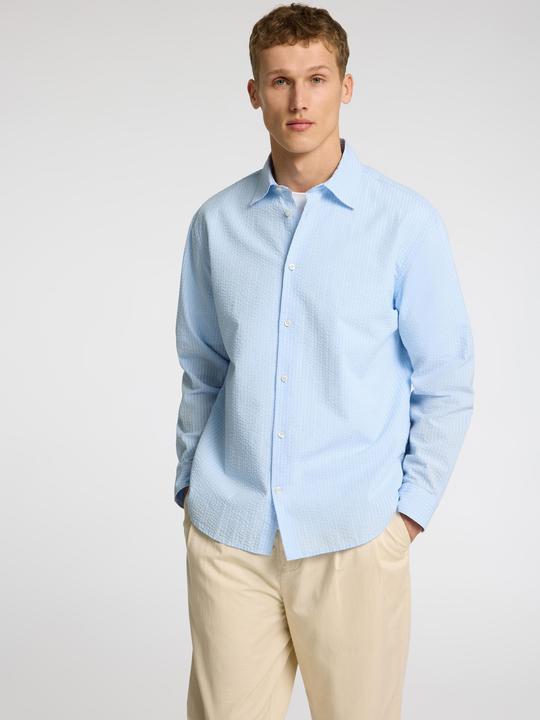 Produktbild Selected Homme Seersucker Langarmhemd (XL)