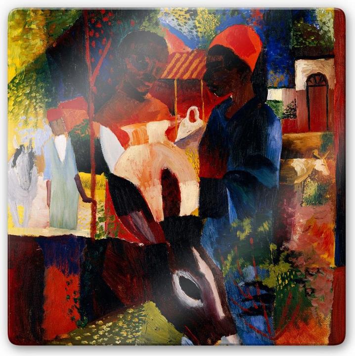Immagine prodotto Trenddeko Macke - Mercato di Tunisi (30 x 30 cm)
