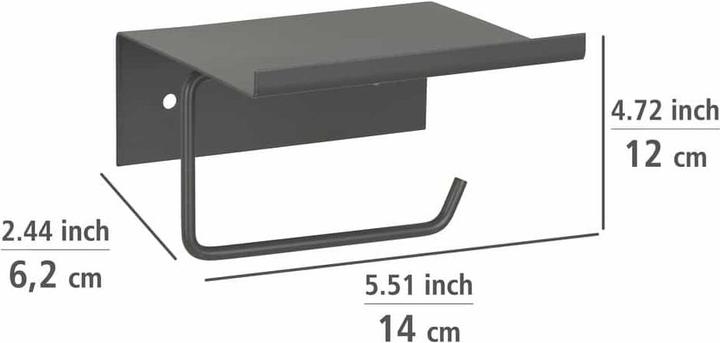 Actual product image Wenko Toilet paper holder. Desulo