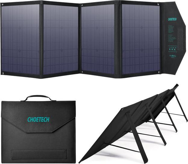 Actual product image Choetech solar charger (80 W, 3.90 kg)