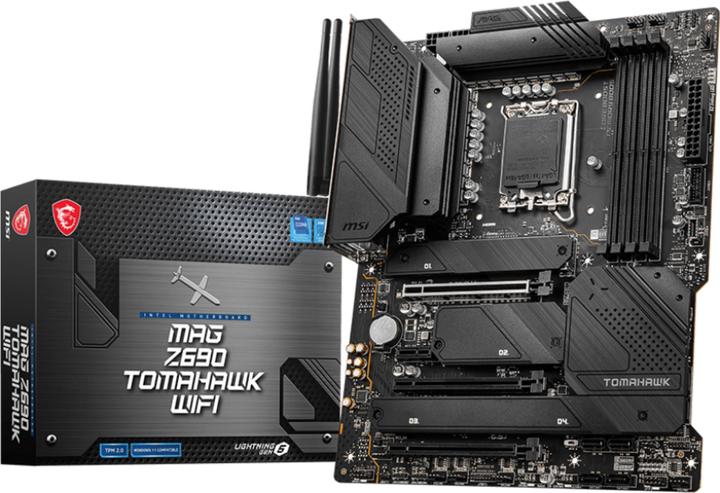 Produktbild MSI MAG Z690 Tomahawk Wifi (LGA 1700, Intel Z690H, ATX)