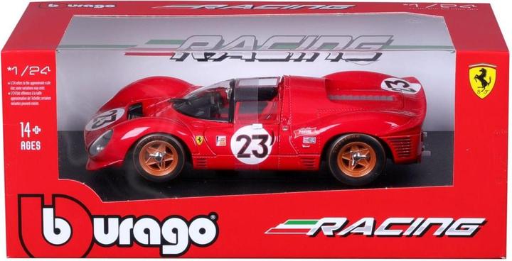 Image du produit Bburago Ferrari Racing 330 P4 Daytona 1/24 rouge