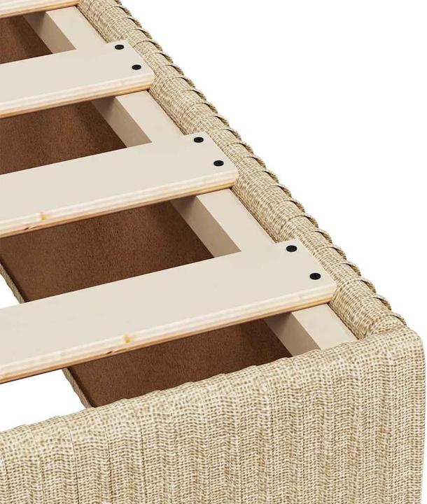 Image du produit VidaXL Bo x lit de saut avec matelas 80 x 200 cm Tissu (80 x 200 cm)