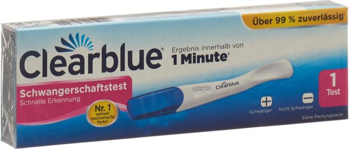 Actual product image Clearblue with discolouring tip (1 x)