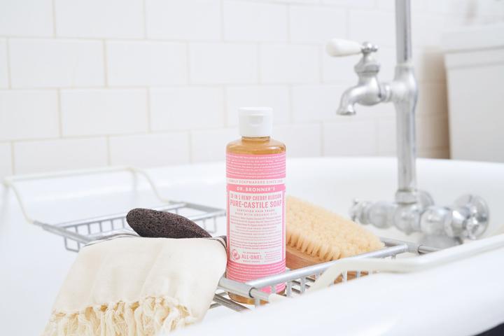 Actual product image Dr. Bronner's Cherry Blossom (Liquid soap, 240 ml)
