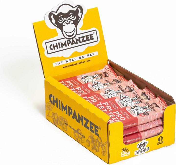 Actual product image Chimpanzee Protein Bar (Berries, 20 pcs., 900 g)