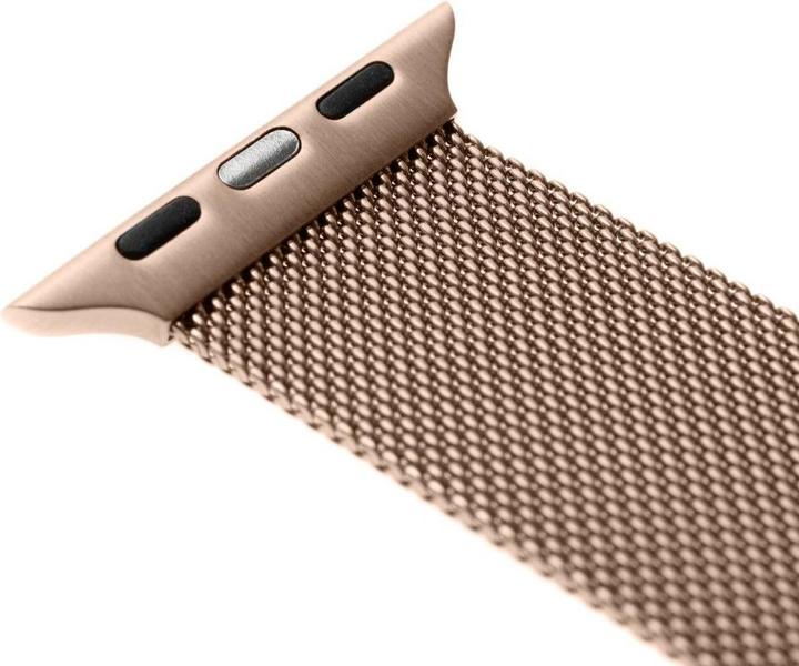 Actual product image Fixed Apple Watch Mesh Band, Rose Gold (Metal)