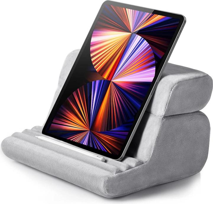 Actual product image Ugreen velor foldable tablet phone stand gray (60646 LP473)
