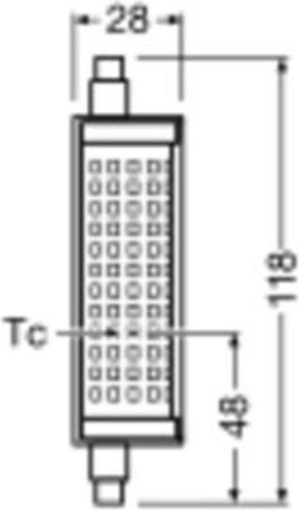 Produktbild Ledvance LED-Lampe (R7s, 18.20 W, 2452 lm, 1 x, E)