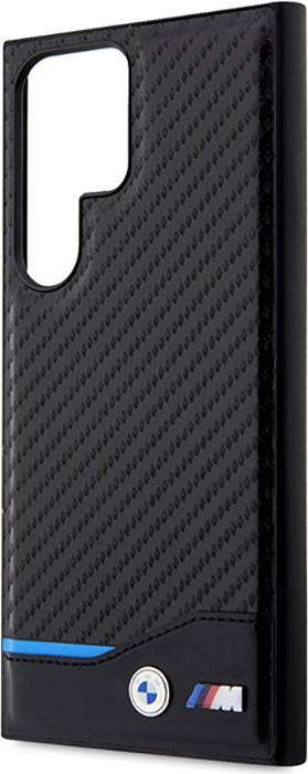 Immagine prodotto BMW BMHCS23L22NBCK S23 Ultra S918 czarny/nero Pelle Carbonio (Samsung Galaxy S23 Ultra)