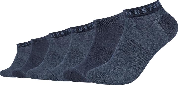 Immagine prodotto Mustang Sneaker da uomo in vero denim di cotone organico 6p (confezione da 6, 47, 49)