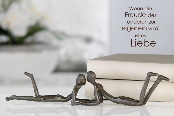 Actual product image Casablanca by Gilde Casablanca Desing sculpture Loving iron (30 x 30 x 30 cm)