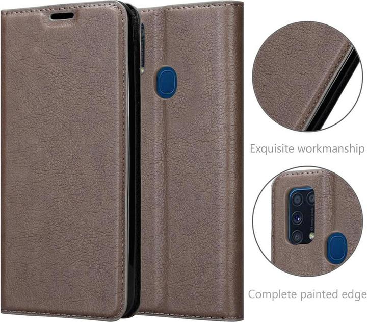 Produktbild Cadorabo Book Invisible Magnet Cover (Samsung Galaxy M31)