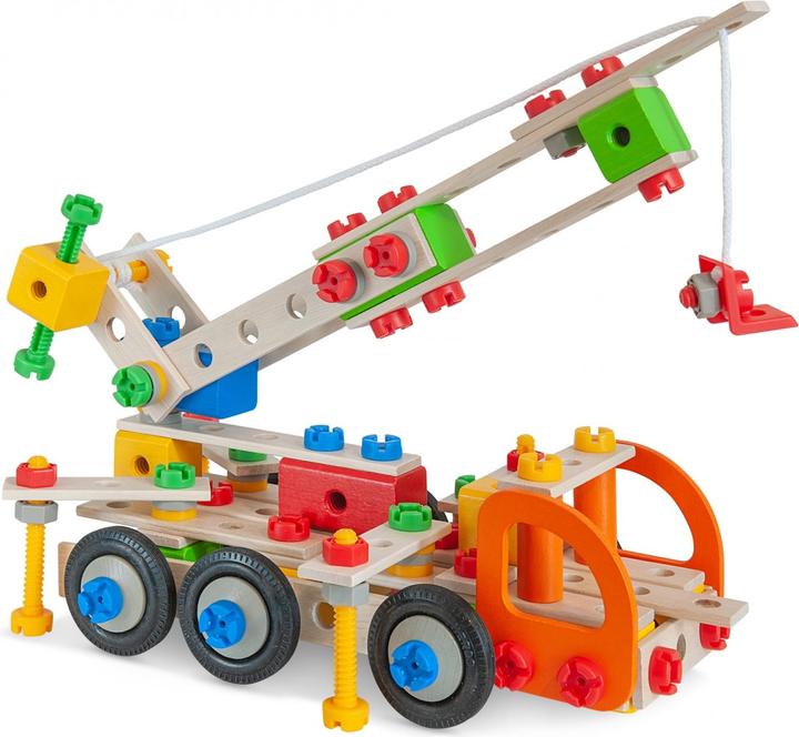 Eichhorn Constructor 4in1 Kraanwagen, 170dlg.