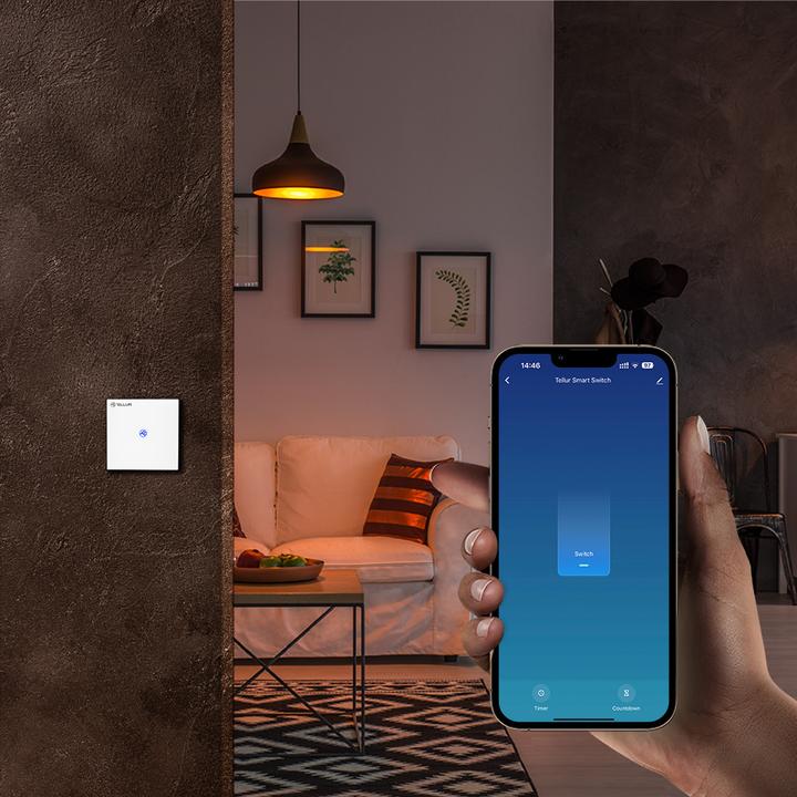 Image du produit Tellur Commutateur WiFi intelligent, SS1N 1 port 1800W 10A