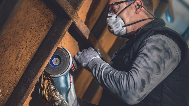 Produktbild Bosch Professional Zubehör PRO N377 Multi Material Reinigungsscheibe, 125 mm, 22,23 mm