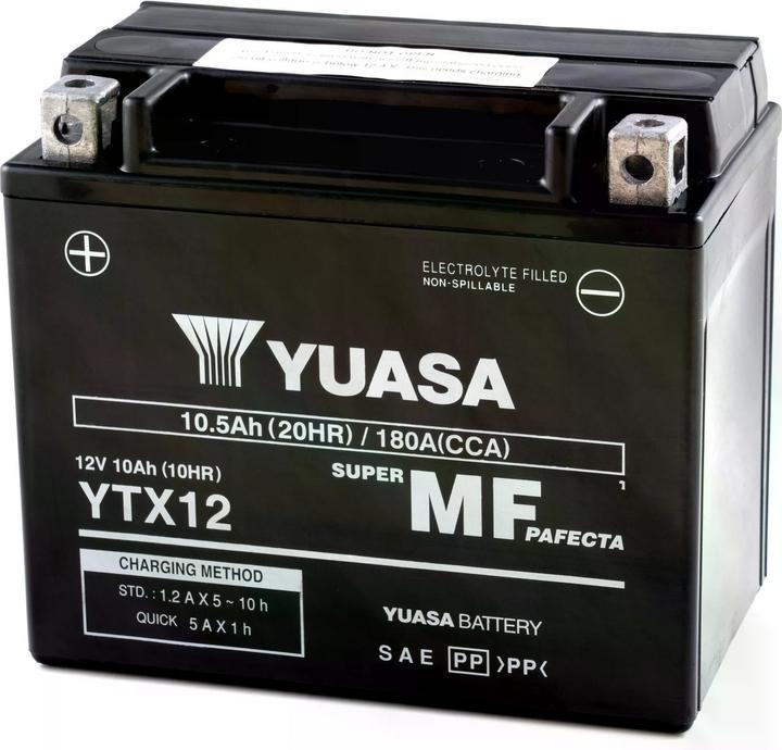 Produktbild Yuasa YTX12 (12 V, 10.50 Ah, 180 A)
