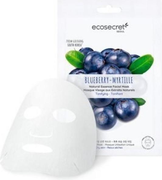 Actual product image Ecosecret Revitalising face mask blueberry Btl 20 ml (20 ml)