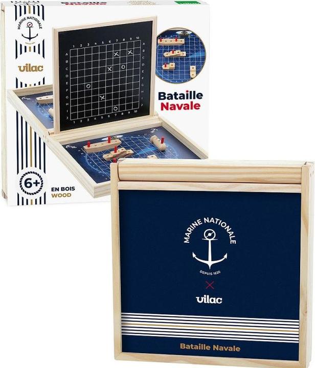 Image du produit Vilac Jeu Couler les bateaux - Marine nationale (Français)