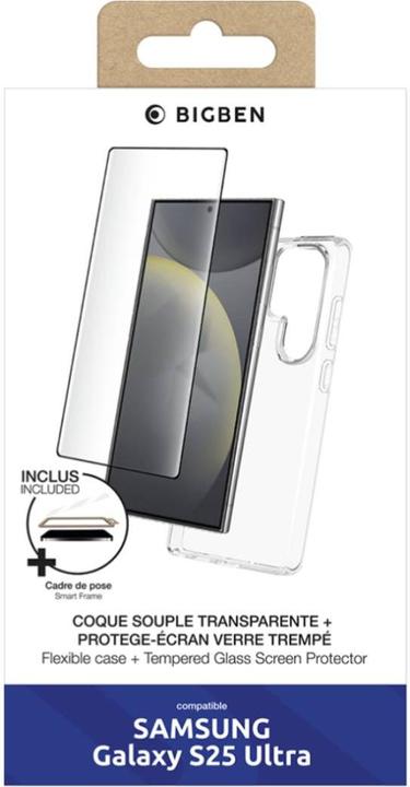 Actual product image Bigben PACKSILIVTGS25U Schutz-Set (Samsung Galaxy S25 Ultra)