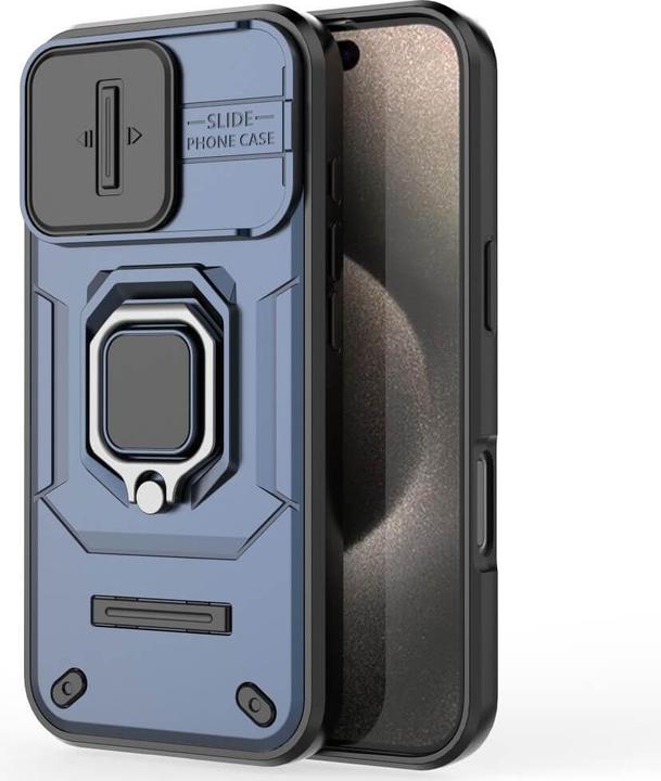 Immagine prodotto Cover-Discount iPhone 16 Pro - Custodia Armor con cavalletto (Apple iPhone 16 Pro)