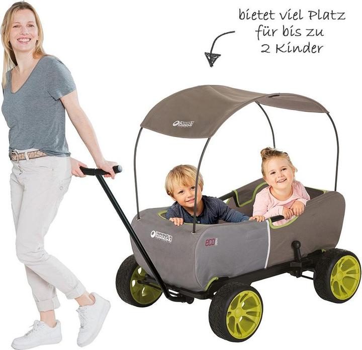 Produktbild Hauck Toys for Kids Bollerwagen Bollerwagen Eco Mobil - faltbar mit Dach