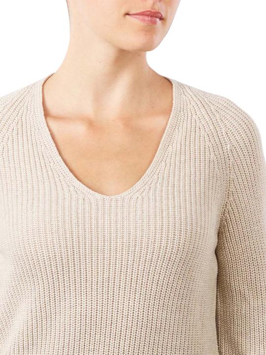 Actual product image Marc O'Polo Cardigan Stich Pullover V-Neck sandy melange (S)