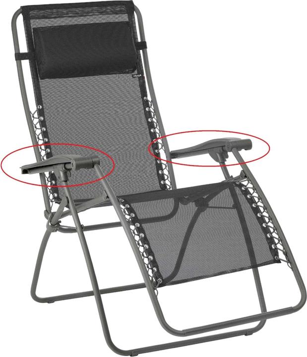 Produktbild Lafuma Armlehnen Set für Relaxliege RSX - RSXA