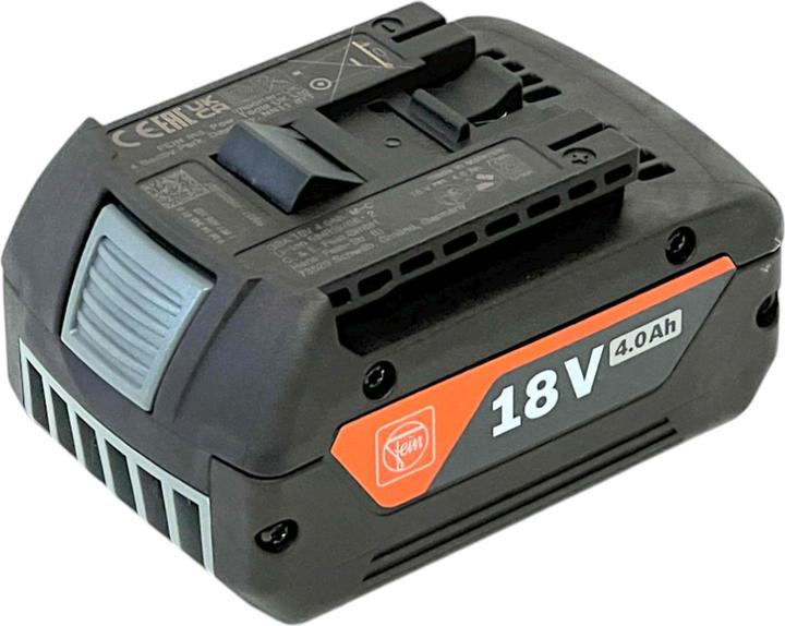 Fein Kit de démarrage GBA 18 V / 4,0 Ah batterie ( 92604345020 ) + GAL 1880 CV AS chargeur rapide ( (18 V)