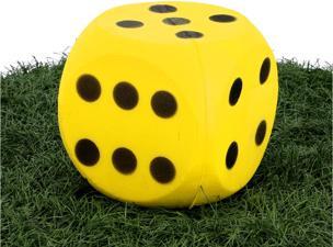 Actual product image Hipo Soft Dice Yellow