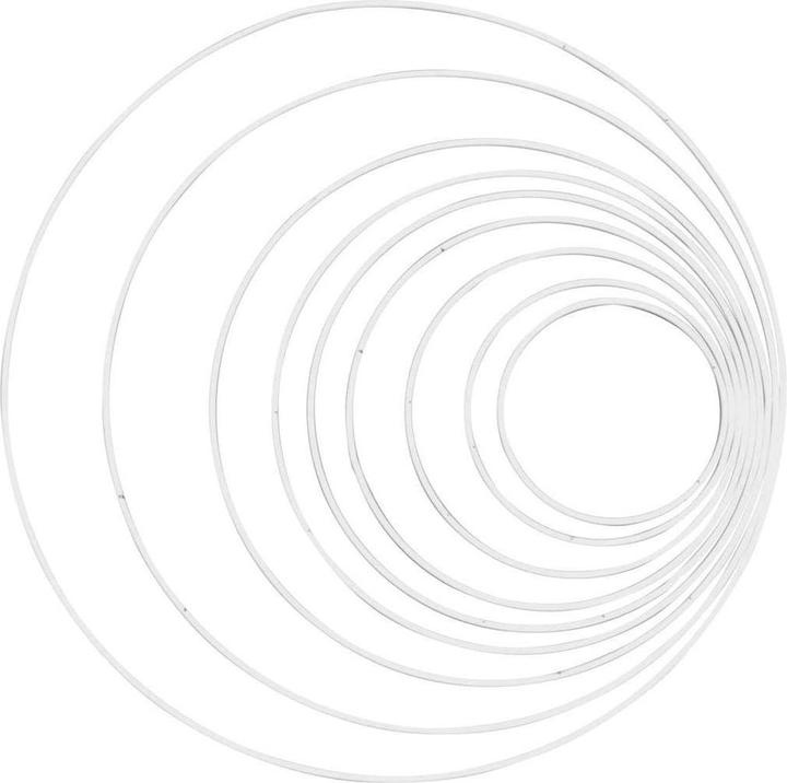 Produktbild Glorex Metallring 40 cm 1 Stück, Weiss