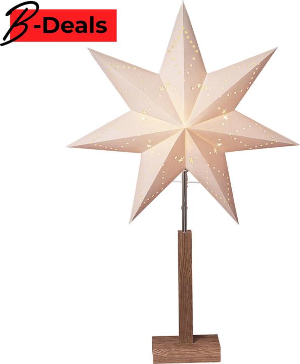 Produktbild Star Trading Fensterstern mit Beleuchtung | Weihnachtsdeko Fenster Beleuchtet| Weihnachtsdeko Innen