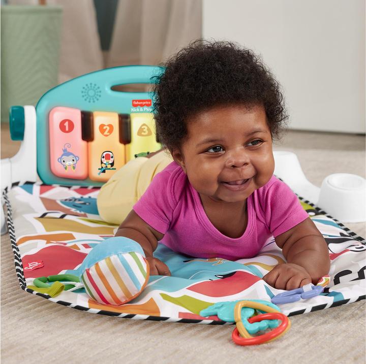 Image du produit Fisher-Price Glow and Grow Kick & Play Piano Gym