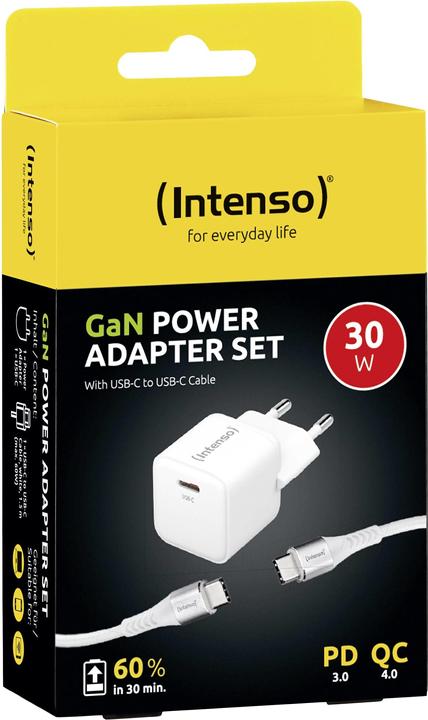 Image du produit Intenso Adaptateur d'alimentation - W30C (30 W)