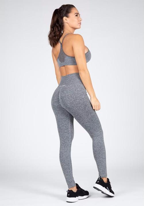 Actual product image Gorilla Wear Quincy Seamless Sport Bra - Grau (M, L)