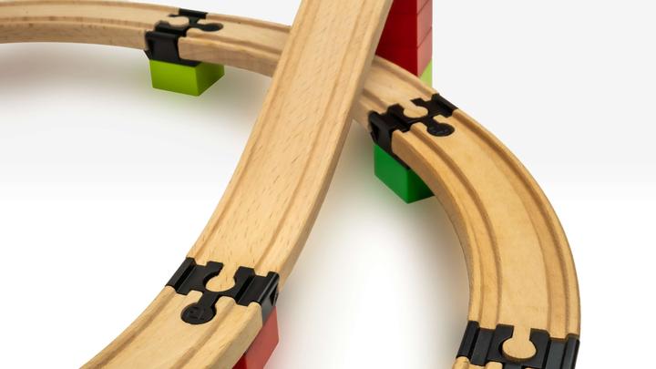 Image du produit Toy2 Raccords de rails - Paquet Allround
