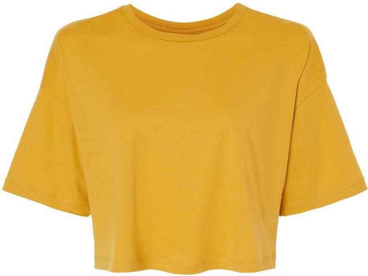 Bella Canvas kurzes TShirt kurz geschnitten