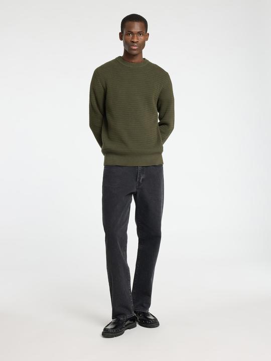 Immagine prodotto Selected Homme Maglia testurizzata con scollo rotondo (S)