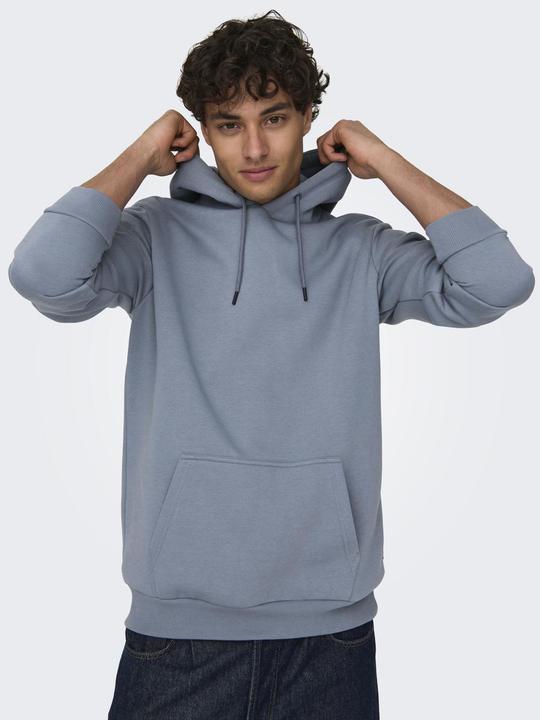 Immagine prodotto Only & Sons Felpa con cappuccio regular fit con cappuccio (S)