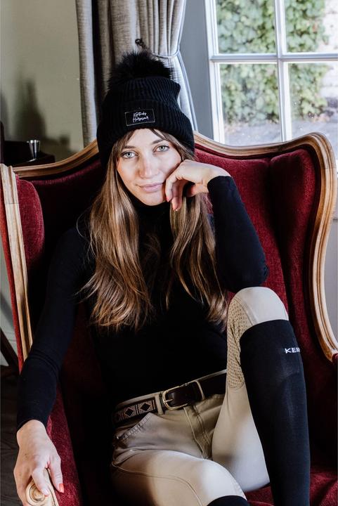 Image du produit Kentucky Horsewear Bonnet pompon femme (Taille unique)