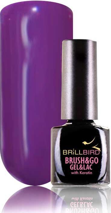 Immagine prodotto BrillBird Brush & go Gel&lac GoGL17 - 5ml (Smalto per unghie effetto gel)