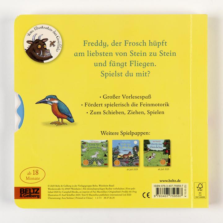 Produktbild Freddy, der Frosch (Deutsch)
