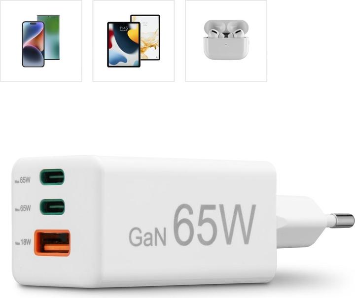 Produktbild Hama Schnellladegerät (65 W)