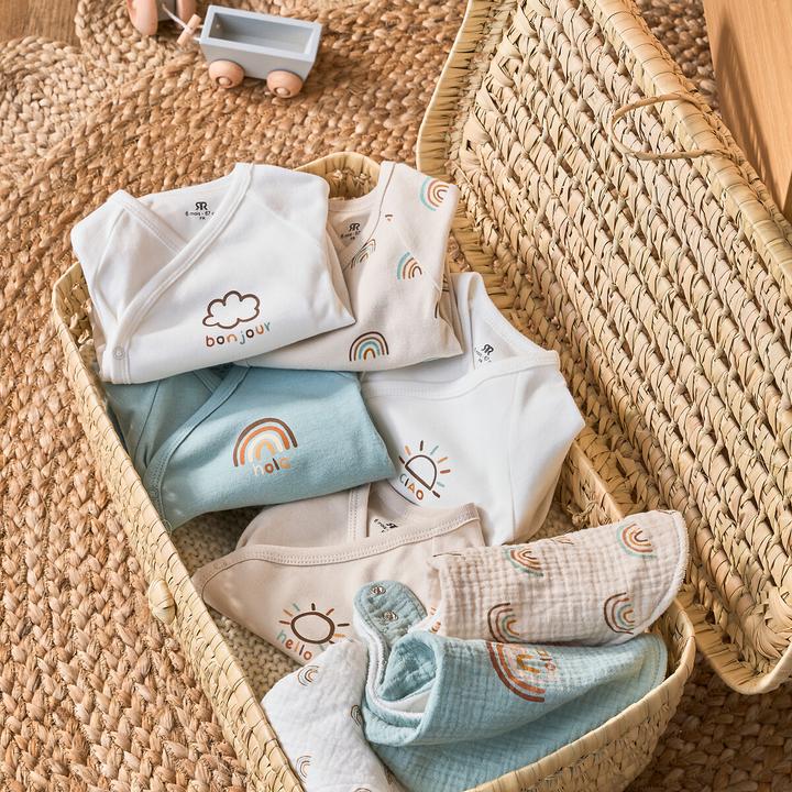 Produktbild La Redoute Collections 5er-Pack Bodys mit langen Ärmeln (80)