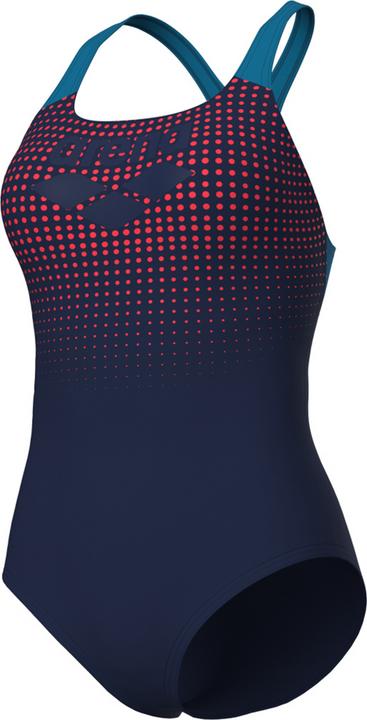 Arena W Foggy Dots Swimsuit Swim Pro Back (36)