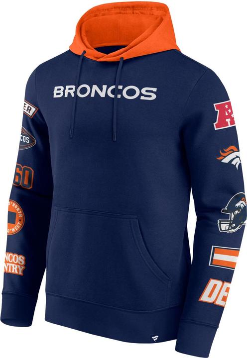 Fanatics Denver Broncos NFL Sleeve Prints Hoody - XL (XL)