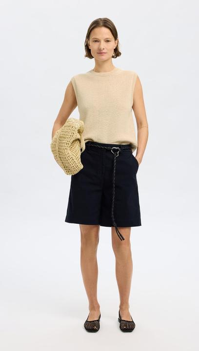 Actual product image Selected Femme Baumwollmix Strickweste (L)