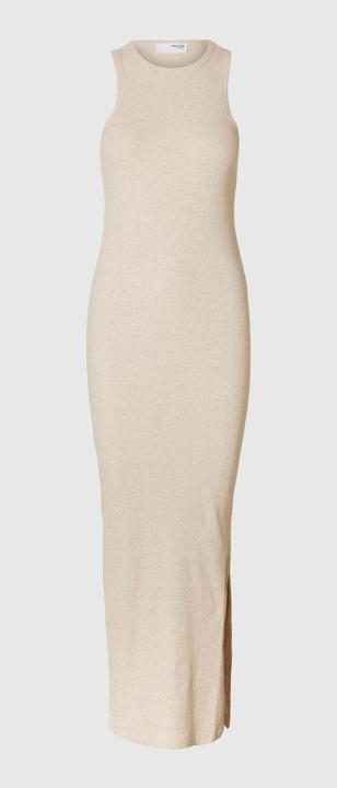 Actual product image Selected Femme Rippmuster Baumwoll Maxikleid (XL)