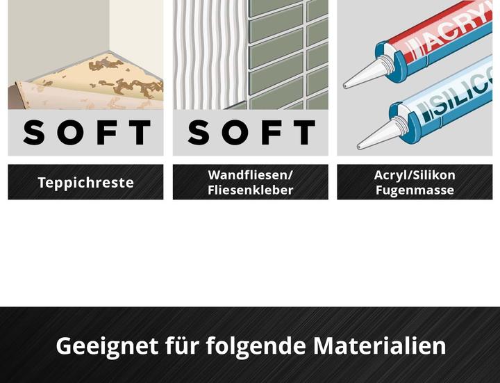 Actual product image Einhell Schaber, 708003, HCS, Flexibel, 52 mm